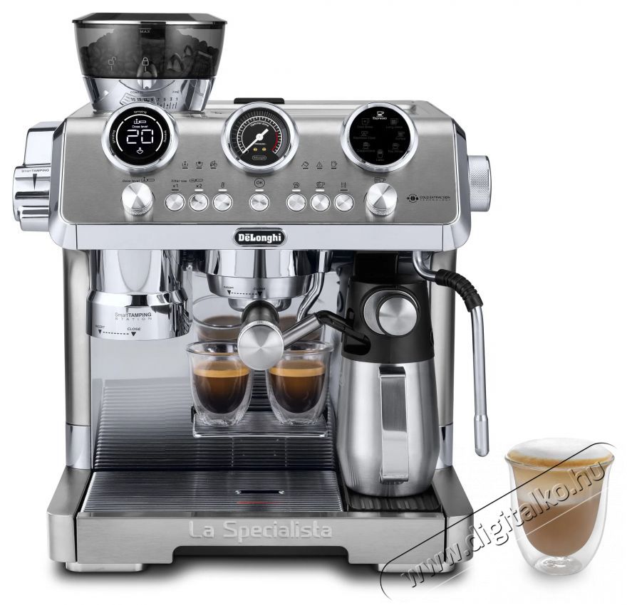 Delonghi La Specialista Maestro EC 9885. M Konyhai termékek - Kávéfőző / kávéörlő / kiegészítő - Presszó kávéfőző - 512667