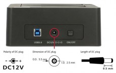 Delock 62661 USB 3.0 SATA HDD duál dokkoló állomás Iroda és számítástechnika - Adattároló / merevlemez - Kiegészítő - 516066