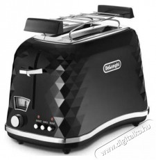 Delonghi Brillante CTJ2103.BK Konyhai kisgép (sütés / főzés / hűtés / ételkészítés) Konyhai termékek - Konyhai kisgép (sütés / főzés / hűtés / ételkészítés) - Kenyérpirító - 524622