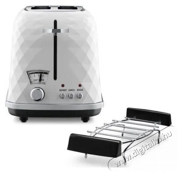 Delonghi Brillante CTJ2103.W Konyhai kisg&eacute;p (s&uuml;t&eacute;s / főz&eacute;s / hűt&eacute;s / &eacute;telk&eacute;sz&iacute;t&eacute;s) Konyhai term&eacute;kek - Konyhai kisg&eacute;p (s&uuml;t&eacute;s / főz&eacute;s / hűt&eacute;s / &eacute;telk&eacute;sz&iacute;t&eacute;s) - Keny&eacute;rpir&iacute;t&oacute; - 524621