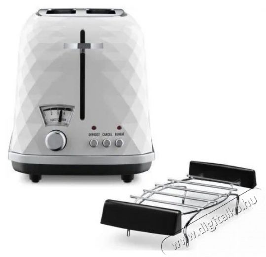 Delonghi Brillante CTJ2103.W Konyhai kisg&eacute;p (s&uuml;t&eacute;s / főz&eacute;s / hűt&eacute;s / &eacute;telk&eacute;sz&iacute;t&eacute;s) Konyhai term&eacute;kek - Konyhai kisg&eacute;p (s&uuml;t&eacute;s / főz&eacute;s / hűt&eacute;s / &eacute;telk&eacute;sz&iacute;t&eacute;s) - Keny&eacute;rpir&iacute;t&oacute; - 524621