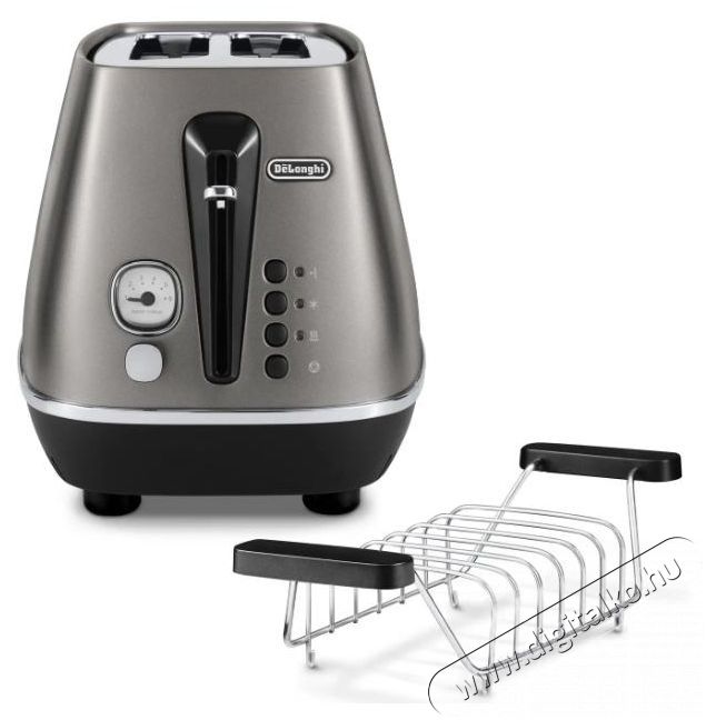 Delonghi CTIN2103.TB Distinta Titanium Konyhai kisg&eacute;p (s&uuml;t&eacute;s / főz&eacute;s / hűt&eacute;s / &eacute;telk&eacute;sz&iacute;t&eacute;s) Konyhai term&eacute;kek - Konyhai kisg&eacute;p (s&uuml;t&eacute;s / főz&eacute;s / hűt&eacute;s / &eacute;telk&eacute;sz&iacute;t&eacute;s) - Keny&eacute;rpir&iacute;t&oacute; - 524620