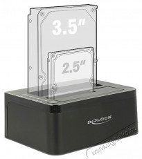 Delock 62661 USB 3.0 SATA HDD duál dokkoló állomás Iroda és számítástechnika - Adattároló / merevlemez - Kiegészítő - 516066