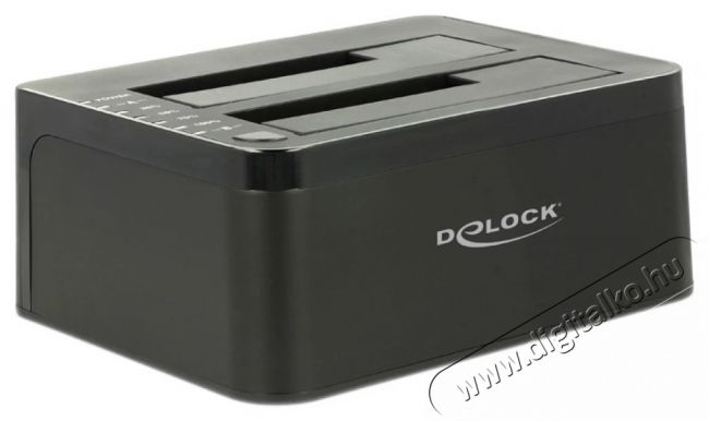 Delock 62661 USB 3.0 SATA HDD duál dokkoló állomás Iroda és számítástechnika - Adattároló / merevlemez - Kiegészítő - 516066