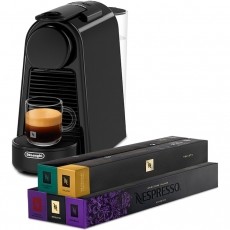 Delonghi Nespresso EN85.B Essenza Mini de la DeLonghi csomag, Fekete + 50db Nespresso kávékapszula Konyhai termékek - Kávéfőző / kávéörlő / kiegészítő - Kapszulás / podos kávéfőző - 531180