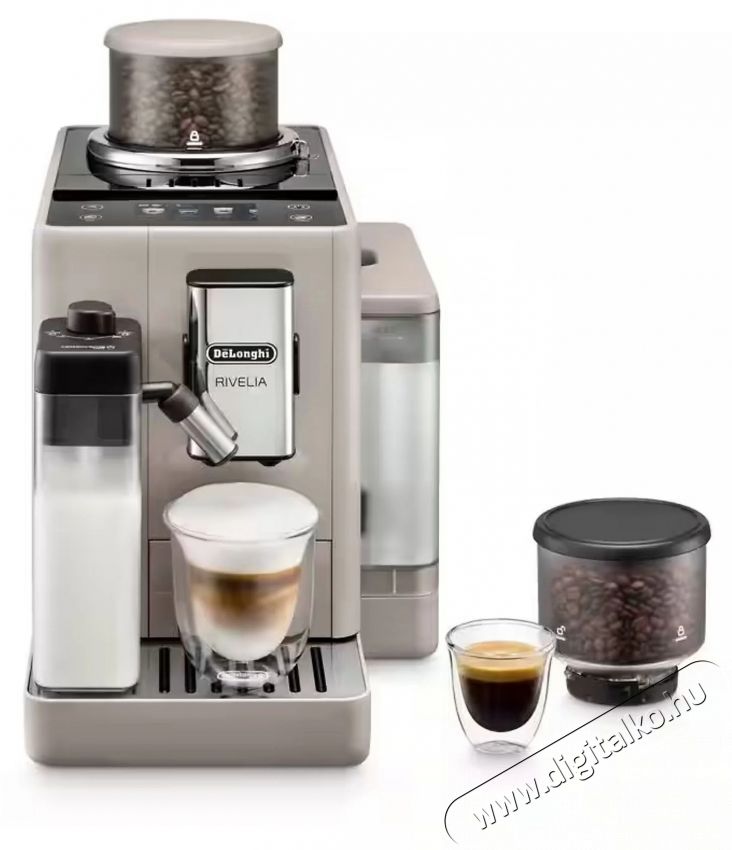 Delonghi Rivelia EXAM440.55.BG LatteCrema automata tejtart&aacute;lyos k&aacute;v&eacute;főző Konyhai term&eacute;kek - K&aacute;v&eacute;főző / k&aacute;v&eacute;&ouml;rlő / kieg&eacute;sz&iacute;tő - Automata k&aacute;v&eacute;főző - 531192