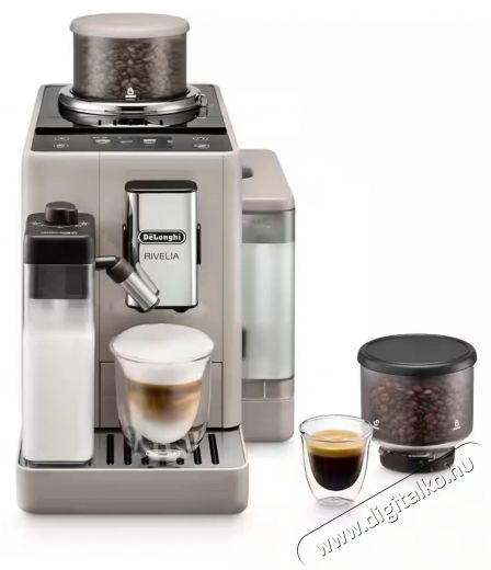 Delonghi Rivelia EXAM440.55.BG LatteCrema automata tejtart&aacute;lyos k&aacute;v&eacute;főző Konyhai term&eacute;kek - K&aacute;v&eacute;főző / k&aacute;v&eacute;&ouml;rlő / kieg&eacute;sz&iacute;tő - Automata k&aacute;v&eacute;főző - 531192