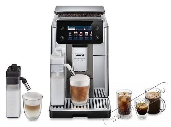 Delonghi ECAM 630.75.TSM PrimaDonna Aromatic automata k&aacute;v&eacute;főző Konyhai term&eacute;kek - K&aacute;v&eacute;főző / k&aacute;v&eacute;&ouml;rlő / kieg&eacute;sz&iacute;tő - Automata k&aacute;v&eacute;főző - 531486