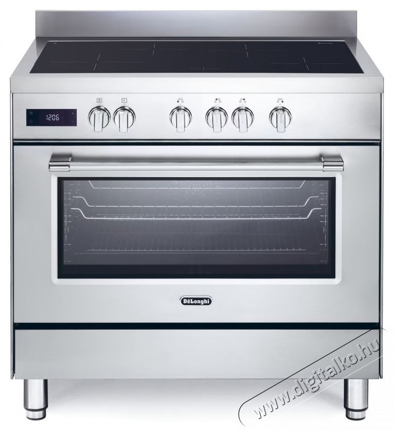 Delonghi PRO 96MXIN ED RO kombin&aacute;lt tűzhely + 4 z&oacute;n&aacute;s indukci&oacute;s főzőlap Konyhai term&eacute;kek - S&uuml;tő-főzőlap, tűzhely (szabadon&aacute;ll&oacute;) - Kombin&aacute;lt tűzhely (szabadon&aacute;ll&oacute;) - 533248