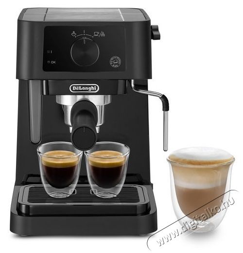 Delonghi EC235.BK K&aacute;v&eacute;főző pressz&oacute; Konyhai term&eacute;kek - K&aacute;v&eacute;főző / k&aacute;v&eacute;&ouml;rlő / kieg&eacute;sz&iacute;tő - Pressz&oacute; k&aacute;v&eacute;főző - 372741