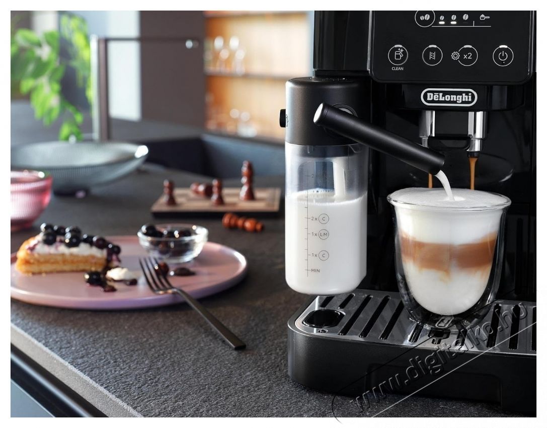 Delonghi ECAM223.61.GB fekete tejhabos&iacute;t&oacute;val automata k&aacute;v&eacute;főző Konyhai term&eacute;kek - K&aacute;v&eacute;főző / k&aacute;v&eacute;&ouml;rlő / kieg&eacute;sz&iacute;tő - Automata k&aacute;v&eacute;főző - 502016