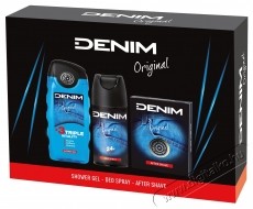 Denim Original szett: Borotv&aacute;lkoz&aacute;s ut&aacute;ni arcszesz, 100 ml + Tusf&uuml;rdő, 250 ml + Dezodor spray, 150 ml Sz&eacute;ps&eacute;g&aacute;pol&aacute;s / Eg&eacute;szs&eacute;g - Arc / bőr &aacute;pol&aacute;s - Kieg&eacute;sz&iacute;tő - 536370