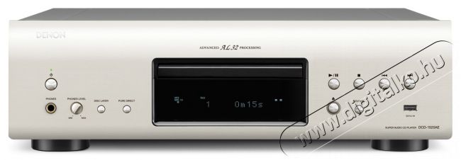 Denon DCD-1520AE CD lejátszó - ezüst Audio-Video / Hifi / Multimédia - CD / DVD / Blu-Ray / Multimédia készülék - CD lejátszó - 268554