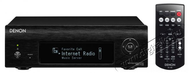 Denon DNP-F109 Hálózati zenelejátszó - fekete Audio-Video / Hifi / Multimédia - Rádió / órás rádió - Internet webrádió - 268610