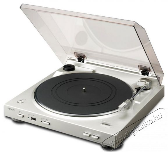 Denon DP-200USB Automata analóg lemezjátszó MP3 kódolással - ezüst Audio-Video / Hifi / Multimédia - Bakelit lemezjátszó - Bakelit lemezjátszó - 268580