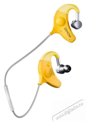 Denon Exercise Freak AH-W150 Fülhallgató - sárga Audio-Video / Hifi / Multimédia - Fül és Fejhallgatók - Fülhallgató mikrofonnal / headset - 268630