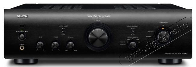 Denon PMA-1520AE Sztereó integrált Ultra High Current erősítő - fekete Audio-Video / Hifi / Multimédia - Hifi - Sztereó - Sztereó erősítő - 268565