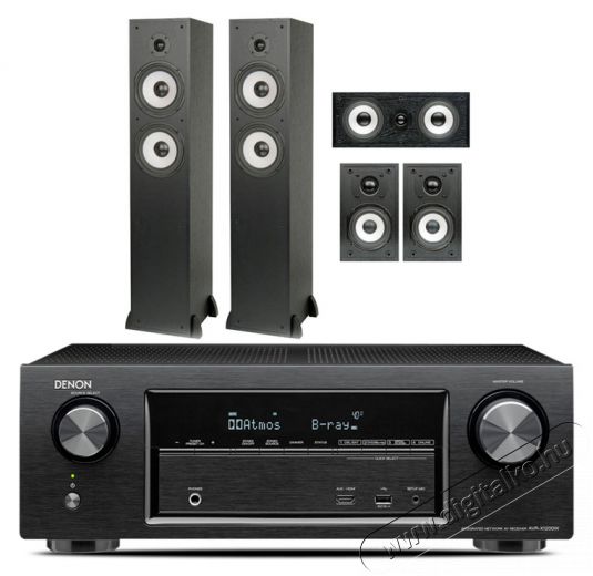 Denon AVR-X1200W + Boston Acoustics CS260 + CS23 + CS225C hangfalszett Audio-Video / Hifi / Multimédia - Házimozi - Összeállított házimozi szett - 293958