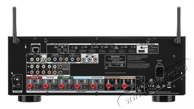 Denon AVR-X2300W 7.2 házimozi szett + Q ACOUSTICS 3050/3010/3090C 5.0 házimozi hangsugárzó szett - dió Audio-Video / Hifi / Multimédia - Házimozi - Összeállított házimozi szett - 319819