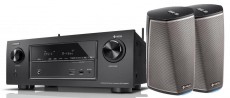 Denon AVR-X2400H házimozi rádióerősítő 7.2 HD + 2db HEOS 1 HS2 hangsugárzó - fekete Audio-Video / Hifi / Multimédia - Házimozi - Összeállított házimozi szett - 320633
