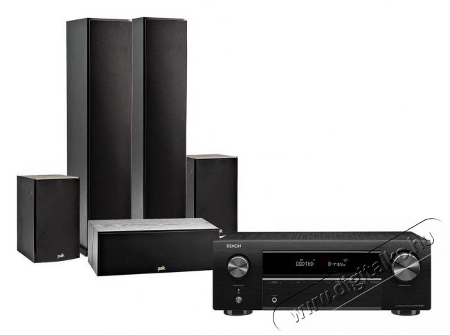 Denon AVR-X250BT + T50 + T15 + T30 5.1 házimozi rendszer Audio-Video / Hifi / Multimédia - Házimozi - Összeállított házimozi szett - 347313