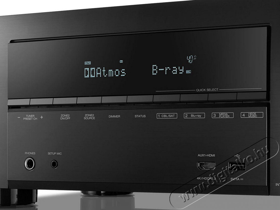 Denon AVR-X2600H 7.2 csatornás házimozi erősítő - fekete Audio-Video / Hifi / Multimédia - Házimozi - Házimozi erősítő - 351399