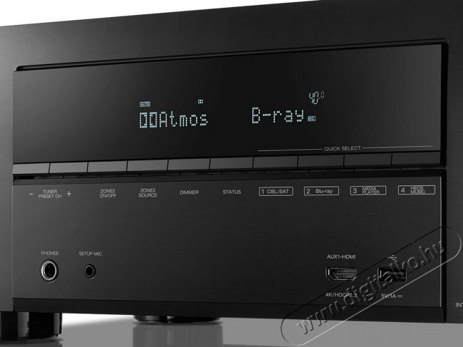 Denon AVR-X2600H 7.2 csatornás házimozi erősítő - fekete Audio-Video / Hifi / Multimédia - Házimozi - Házimozi erősítő - 351399