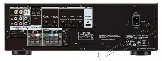 Denon AVR-X520BT + Boston Acoustics CS260 + CS23 + CS225C szett Audio-Video / Hifi / Multimédia - Házimozi - Összeállított házimozi szett - 289125