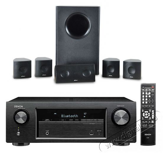 Denon AVR-X520BT + Eltax Cinema 5.1 szett Audio-Video / Hifi / Multimédia - Házimozi - Összeállított házimozi szett - 289122