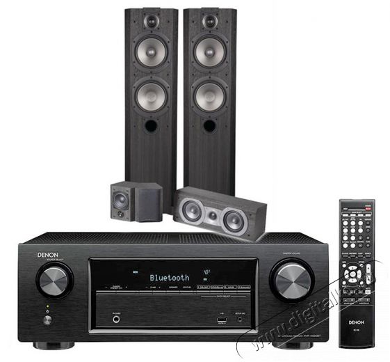 Denon AVR-X520BT + Vardus 300HCP szett Audio-Video / Hifi / Multimédia - Házimozi - Összeállított házimozi szett - 289123