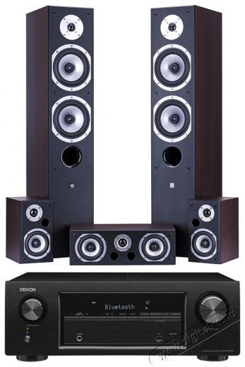 Denon AVR-X540BT házimozi erősítő + Wilson Movix 5.0 házimozi szett - wenge Audio-Video / Hifi / Multimédia - Házimozi - Összeállított házimozi szett - 326184