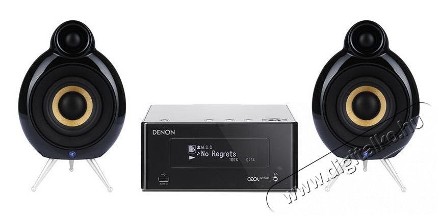 Denon CEOL PICCOLO N4 MICROPOD sztereó erősítő + hangfal /pár - fekete Audio-Video / Hifi / Multimédia - Hifi - Sztereó - Sztereó erősítő - 288616