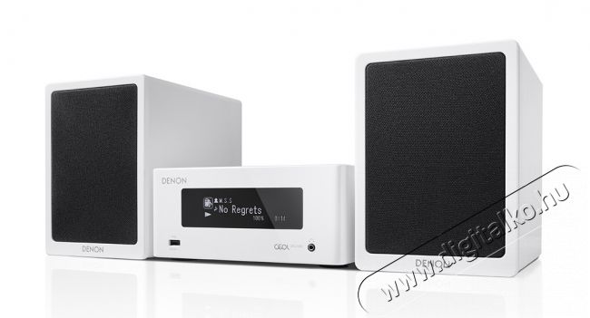 Denon CEOL N9 sztereó rádióerősítő + hangfal /pár - fehér Audio-Video / Hifi / Multimédia - Hifi - Sztereó - Mikro-, mini hifi rendszer - 286494