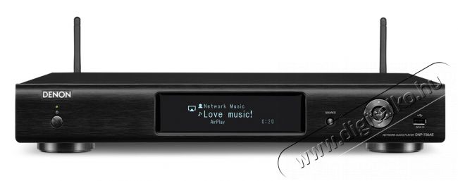 Denon DNP-730AE hálózati audió lejátszó - fekete Audio-Video / Hifi / Multimédia - Rádió / órás rádió - Internet webrádió - 286834