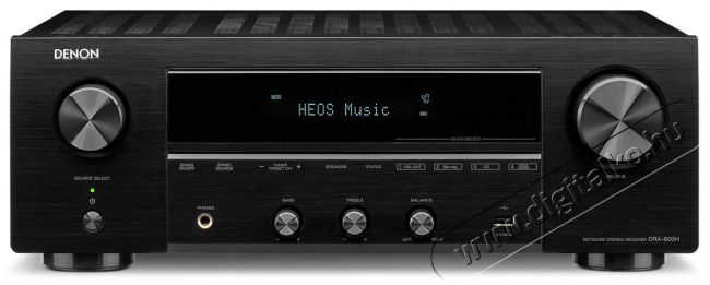 Denon DRA-800H sztereó rádióerősítő - fekete Audio-Video / Hifi / Multimédia - Hifi - Sztereó - Sztereó erősítő - 353059