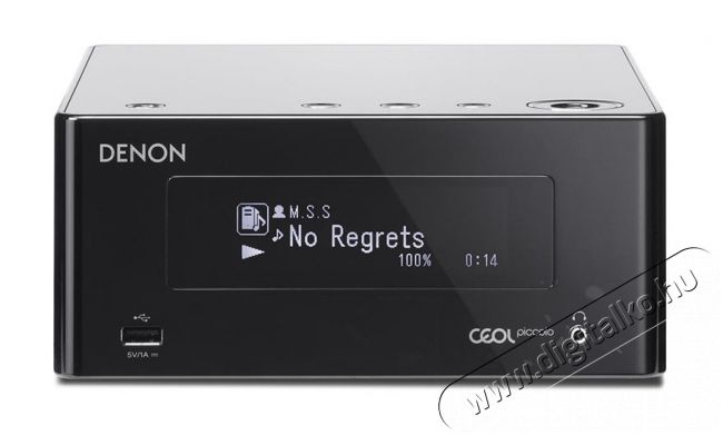 Denon DRAN-4 multimédia lejátszó beépített erősítővel - fekete Audio-Video / Hifi / Multimédia - Hifi - Sztereó - CD / DVD / Multimédia lejátszós rádióerősítő - 286491