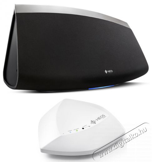 Denon HEOS 7 - fekete + ajándék HEOS Extend Audio-Video / Hifi / Multimédia - Multi-room rendszer - Multi-room rendszer - 297851