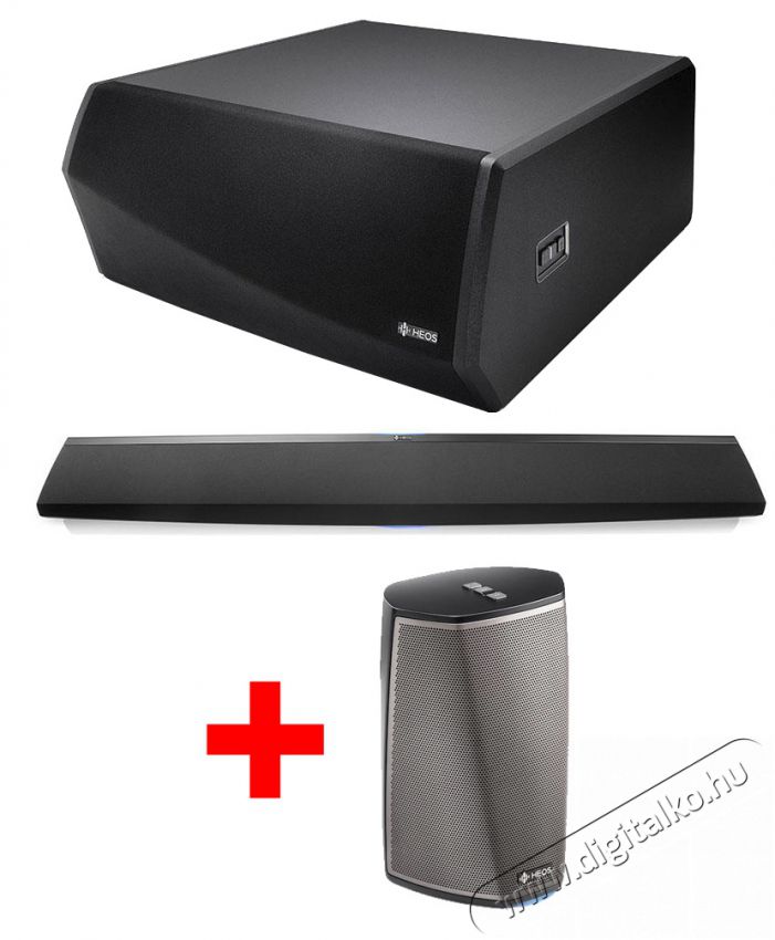 Denon HEOS BAR + HEOS SUB + HEOS 1 DUO PACK - fekete Audio-Video / Hifi / Multimédia - Multi-room rendszer - Multi-room rendszer - 318243