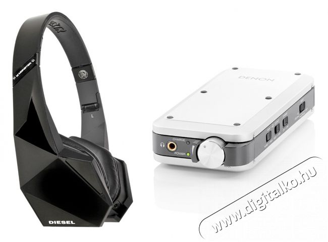 Denon MONSTER DA-10 konverter + DIESEL VEKTOR Over-Ear fejhalgató Audio-Video / Hifi / Multimédia - Hifi - Sztereó - D/A konverter / fejhallgató erősítő - 289085