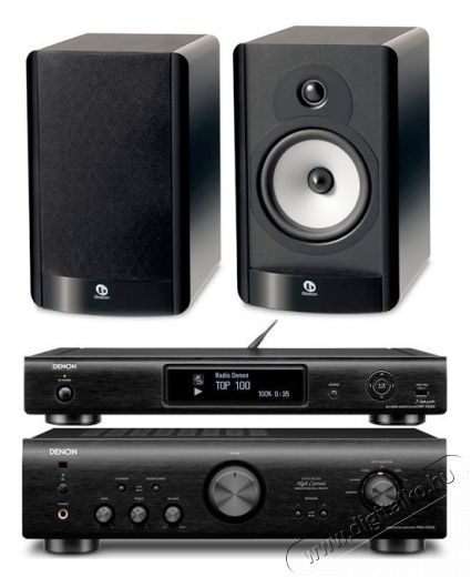 Denon PMA-720AE + DNP-730AE + Boston Acoustics A26 szett - fekete Audio-Video / Hifi / Multimédia - Hifi - Sztereó - Összeállított hifi szett - 289119