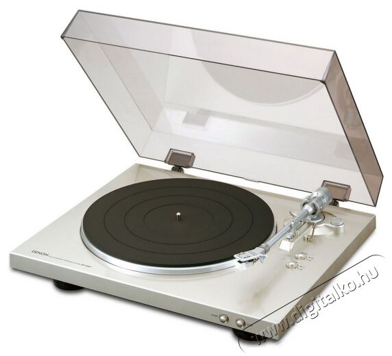 Denon DP-300F Automata analóg lemezjátszó - ezüst Audio-Video / Hifi / Multimédia - Bakelit lemezjátszó - Bakelit lemezjátszó - 268578