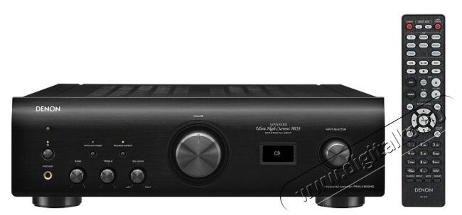 Denon PMA-1600NE Sztereó integrált Ultra High Current erősítő - fekete Audio-Video / Hifi / Multimédia - Hifi - Sztereó - Sztereó erősítő - 316377