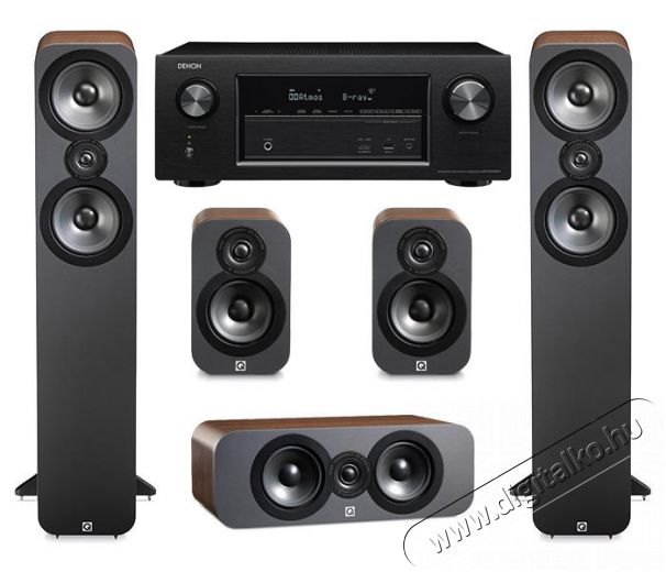 Denon AVR-X2300W 7.2 házimozi szett + Q ACOUSTICS 3050/3010/3090C 5.0 házimozi hangsugárzó szett - dió Audio-Video / Hifi / Multimédia - Házimozi - Összeállított házimozi szett - 319819