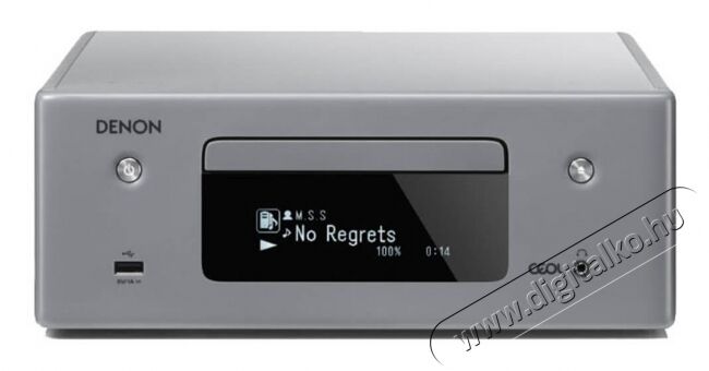 Denon RCDN-10 Sztereó CD/rádióerősítő - szürke Audio-Video / Hifi / Multimédia - Hifi - Sztereó - Sztereó erősítő - 341659