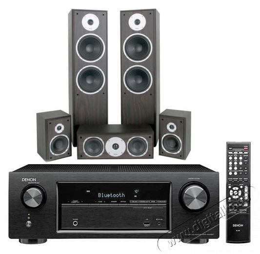 Denon AVR-X520BT + Eltax Universe 5.0 szett Audio-Video / Hifi / Multimédia - Házimozi - Összeállított házimozi szett - 289130