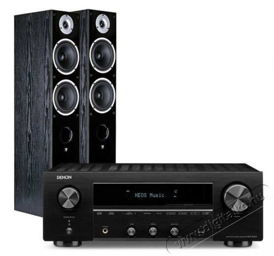 Denon DRA-800H + RAPTOR 7 szett - fekete Audio-Video / Hifi / Multimédia - Hifi - Sztereó - Összeállított hifi szett - 361528