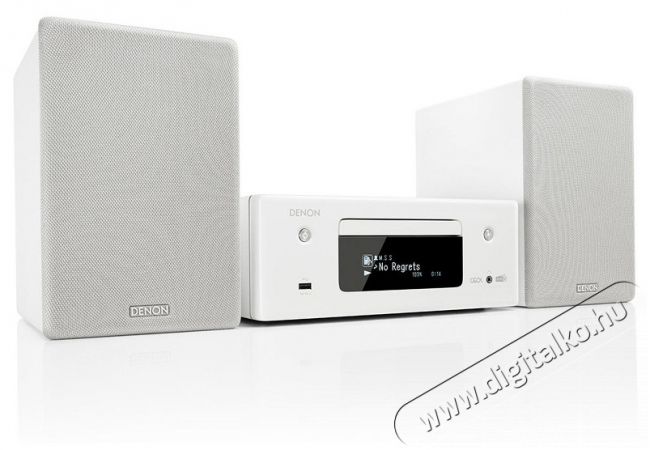 Denon CEOL N11 DAB fehér sztereó rendszer Audio-Video / Hifi / Multimédia - Hifi - Sztereó - Összeállított hifi szett - 381288