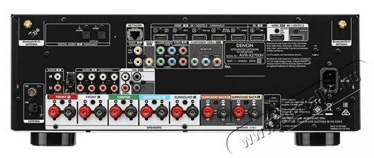 Denon AVR-X2700H fekete 7.2 csatorn&aacute;s h&aacute;zimozi erős&iacute;tő Audio-Video / Hifi / Multim&eacute;dia - H&aacute;zimozi - H&aacute;zimozi erős&iacute;tő - 443181