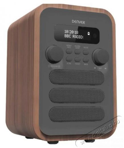 Denver DAB-48 GREY Audio-Video / Hifi / Multimédia - Rádió / órás rádió - Asztali rádió - 524628