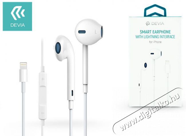 Devia ST309694 Smart lightning stereo headset Audio-Video / Hifi / Multimédia - Fül és Fejhallgatók - Fülhallgató mikrofonnal / headset - 369151